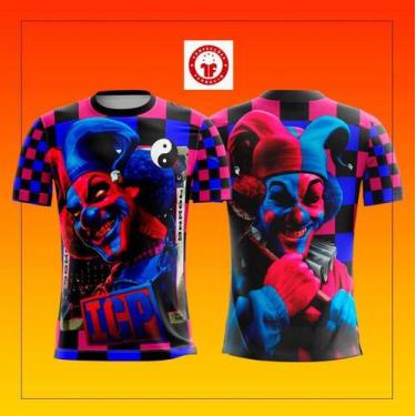 Imagem de Camiseta Mandrake Quebrada Favela Joker ICP Dry Fit Sport UV Masc, Azu