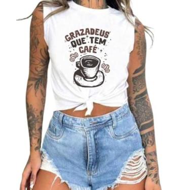 Imagem de Cropped T-Shirts Feminino Estampado Várias Estampas 71 - megan basic, 