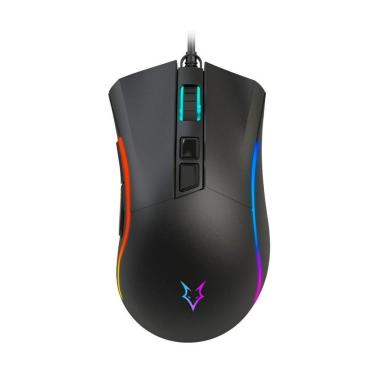 Imagem de Mouse Gamer Husky Reaction, RGB, 12400 DPI, 7 Botões, Preto - HMS100PT-Unissex