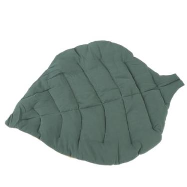 Imagem de Tapete de chão de gato em formato de folha Ainoli de algodão espessado e confortável e quente para cama de animais de estimação para todas as estações