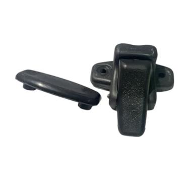 Imagem de isbridge Adequado para montagem de trava de janela lateral Land Cruiser Série 70 e 80 Slide Type Glass FZJ80 HDJ80 HZJ70-75 FJ45 BJ45 HJ47 Espaçamento de parafusos de 37 mm