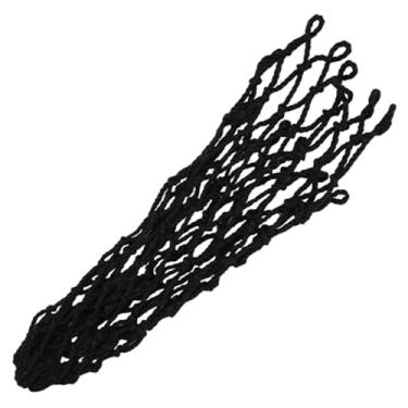 Imagem de Aoresac Bolso de Rede de 6 Unidades/Conjunto Bolso Mesa Bilhar Longa Vida útil para Bilhar, Feito Material Fio Algodão Premium, Resistente e Elástico, Resistente, (Preta)