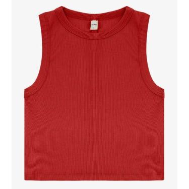 Imagem de Regata Feminina em Ribana Rovitex Marrom, GG, Marrom