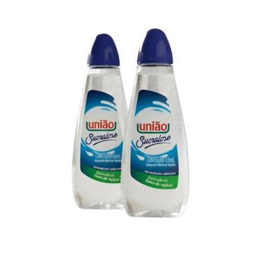 Imagem de Kit 2 Adoçante Líquido Sucralose União 65ML