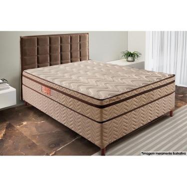 Imagem de Colchão Queen Molas Ensacadas MasterPocket Marcelly Euro Pillow Clean (158x198x28) - Paropas