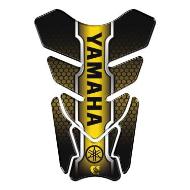 Imagem de Adesivo Resinado Protetor De Tanque Moto Yamaha Dourado Cor Dourado