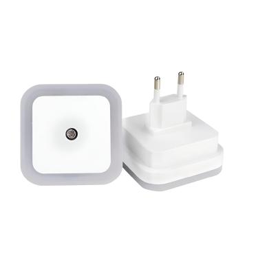 Imagem de Luz LED Noturna Sensor Iluminação Automática Emergência Cor:Branco