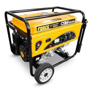 Imagem de Gerador Portátil 5,5kva 11hp Gm 5500 Gasolina 127-200 Csm