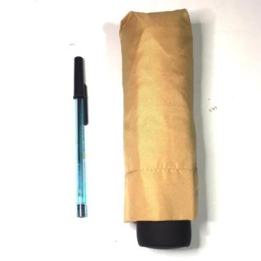 Imagem de Guarda Chuva Mini Sombrinha Alumínio Liso Bege - Corban Oficial