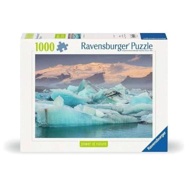 Imagem de Puzzle 1000 Peças Lago Glacial, Islandia Ravensburger 12001394