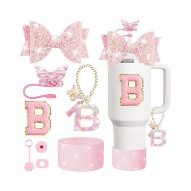 Imagem de Conjunto De Acessórios Para Copo Stanley 30oz 40oz 8 Peças: Tampa De C