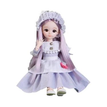 Imagem de Bonecas Articuladas Para Meninas, 30cm, 16 Olhos 3D, Brinquedos Para V