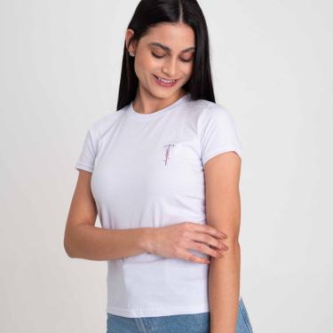 Imagem de Camiseta Casual Feminina Marcio May Sports Minimal-Feminino
