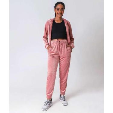 Imagem de Calça Jogger Plush Feminina Fitness Marisa Rosa-49993, Rosa, M