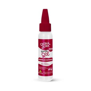 Imagem de Corante Alimentício em Gel Vermelho Natural DecorGel 25g Dona Jura