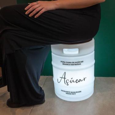 Imagem de Luminária Banco Barril de Açúcar Coffee Time - Desembrulha, Bivolt