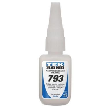 Imagem de Cola Tekbond 793 Instantânea Antientupimento 20g - Embalagem com 10 Un