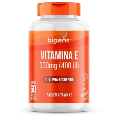 Imagem de Vitamina E 300mg 400 Ui DL-Alpha-Tocoferol 60 Caps - Bigens-Unissex