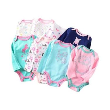 Imagem de Body Para Bebês Recém-nascidos, Macacão De Verão Para Meninas E Menino