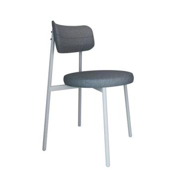 Imagem de Cadeira Kyta Fixa com 4 Pés 50 X 44,7 X 83,8 Cm com 1 Unidade - Metali