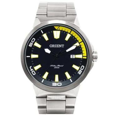 Imagem de Relógio Orient Masculino Preto Amarelo Ref - MBSS1197A PYSX