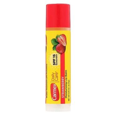Imagem de Protetor balsamo labial hidratante carmex daily care fps 15 - morango 