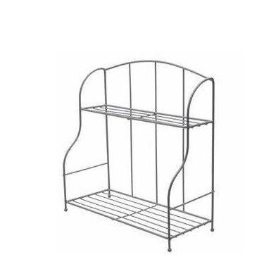 Imagem de Prateleira de Metal Classic Double Deck Cinza Urban - Mart