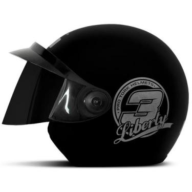 Imagem de Capacete Feminino De Moto Barato Aberto Masculino Pro Tork Liberty Thr