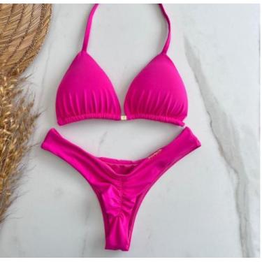 Imagem de Biquíni Cortininha Pink - Tropicalli, M