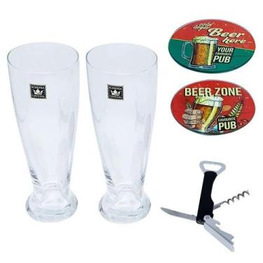 Imagem de Kit Cerveja Bohemia Bierhaus 5 Peças 28591