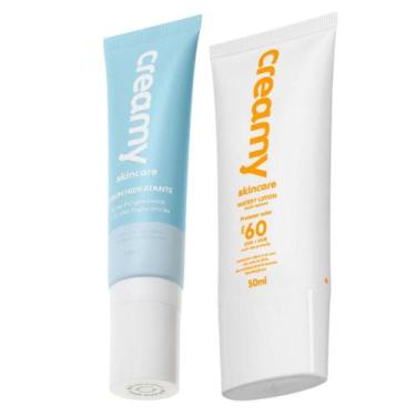 Imagem de Sérum Facial Hidratante + Protetor Solar Fps 60 Creamy Skincare