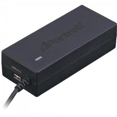 Imagem de Fonte Universal Para Notebook Fortrek UNP-290 90W Com 10 Pinos Bivolt,