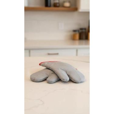 Imagem de Par de Luvas Térmicas Cano Longo para Forno - Congratulations Store