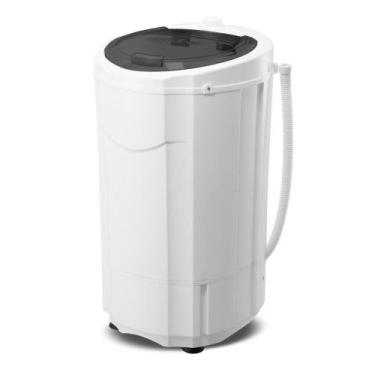 Imagem de Centrífuga de Roupa Britânia BCE15A 15kg, Branco gelo, Fume, 110V
