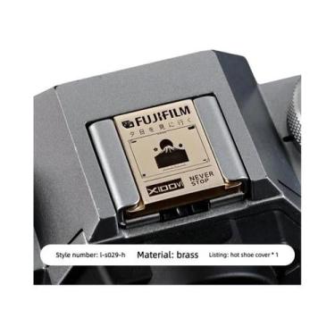 Imagem de Capa De Metal Para Sapata Quente De Câmeras Mirrorless Fujifilm E Cano