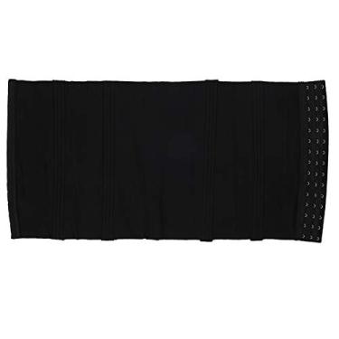 Imagem de Espartilho para cintura, cinto de fibra de poliuretano preto, cintura para cintura, correção de abdômen, móveis diários para meninas(M)