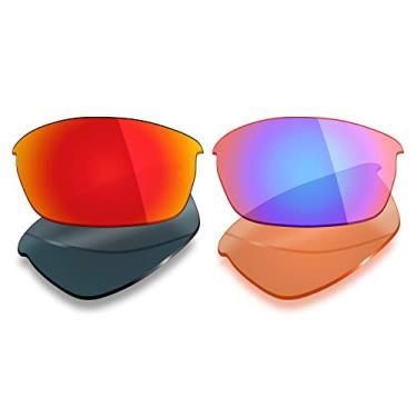 Imagem de Mryok 2 pares de lentes polarizadas para óculos de sol Oakley Flak Jacket – Opções