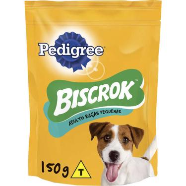 Imagem de Biscoito Pedigree Biscrok para Cães Adultos Porte Pequeno Sabor Leite - 150g
