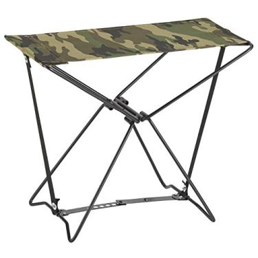 Imagem de Rothco Banqueta dobrável para acampamento, camuflagem florestal