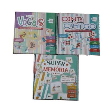 Jogo da Memória - Vogais - Educa Market