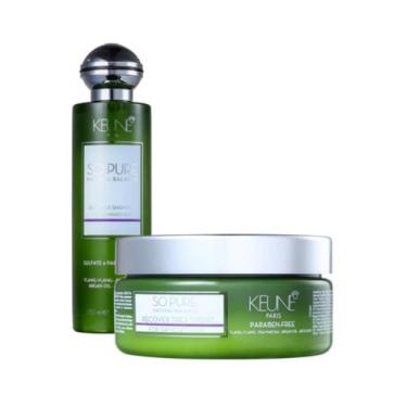 Imagem de Kit Keune So Pure Recover Shampoo 250ml E Treatment 200ml