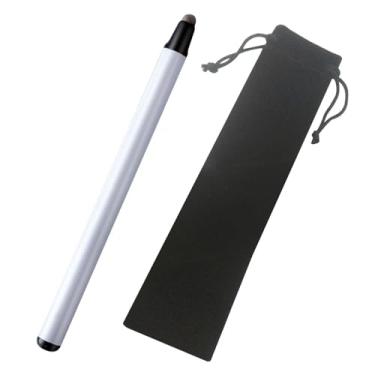 Imagem de ＫＬＫＣＭＳ Ponteiro telescópico para professores, caneta ppt para sala de aula, quadro branco elétrico, apontador retrátil, portátil, branco