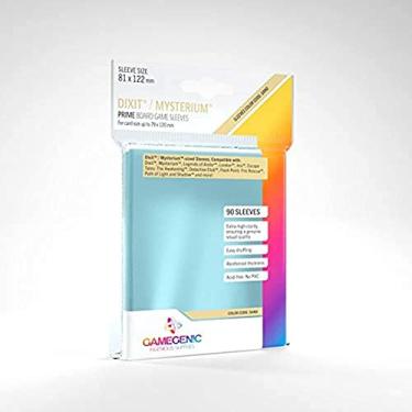 Imagem de Pacote com 5 capas para jogos de tabuleiro Gamegenic Prime 90 ct Dixit Mysterium Pacote econômico de mangas!