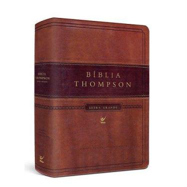 Imagem de Bíblia Thompson Dois Tons Letra Grande - Editora Vida