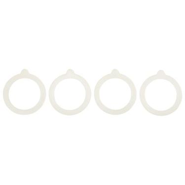 Imagem de Vedação de vedação de silicone HIC, serve para frascos de conserva de boca regular, 9,5 x 9,5 cm, conjunto de 4
