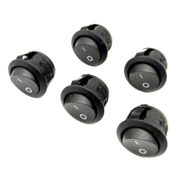 Imagem de Kit com 5 Botão Interruptor Chave Liga Desliga para Aspirador Philco C