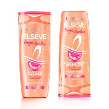 Imagem de Kit Shampoo L'Oréal Paris Elseve Longo dos Sonhos 400ml e Condicionado