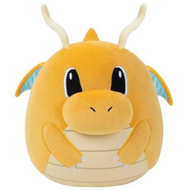 Imagem de Pelúcia Pokémon Dragonite de 35cm - Squishmallows, Amarelo