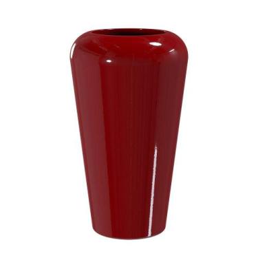 Imagem de Vaso Contemporâneo M - Biofil, Vermelho Brahma