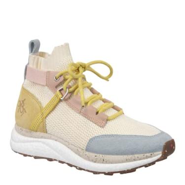 Imagem de OTBT Tênis feminino híbrido de cano alto, Azul-celeste, 38